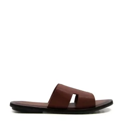 Beach Shoes*Dune London Incence Slides Sandals in Brown
