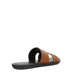 Beach Shoes*Dune London Leather Sandals in Brown