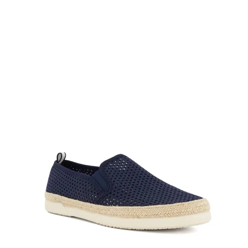Beach Shoes*Dune London Mens Espardrilles in Blue