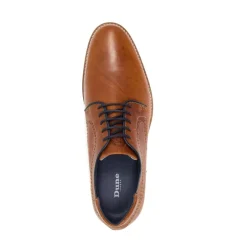 Shoes*Dune London Piped Gibson Shoes in Brown