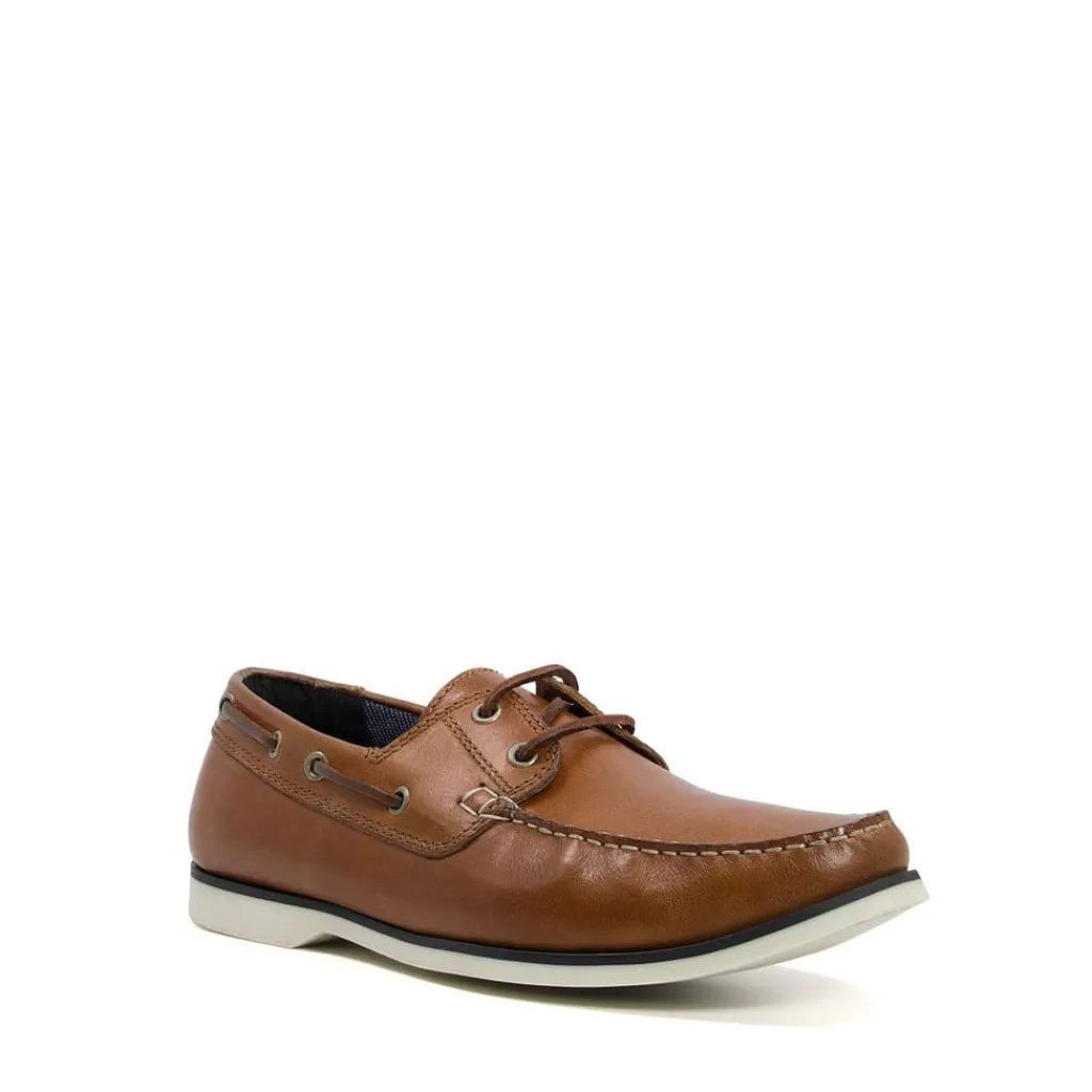 Shoes*Dune London Sail Boat Shoes in Tan
