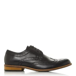 Shoes*Dune London Steve Brogue Oxfords in Black