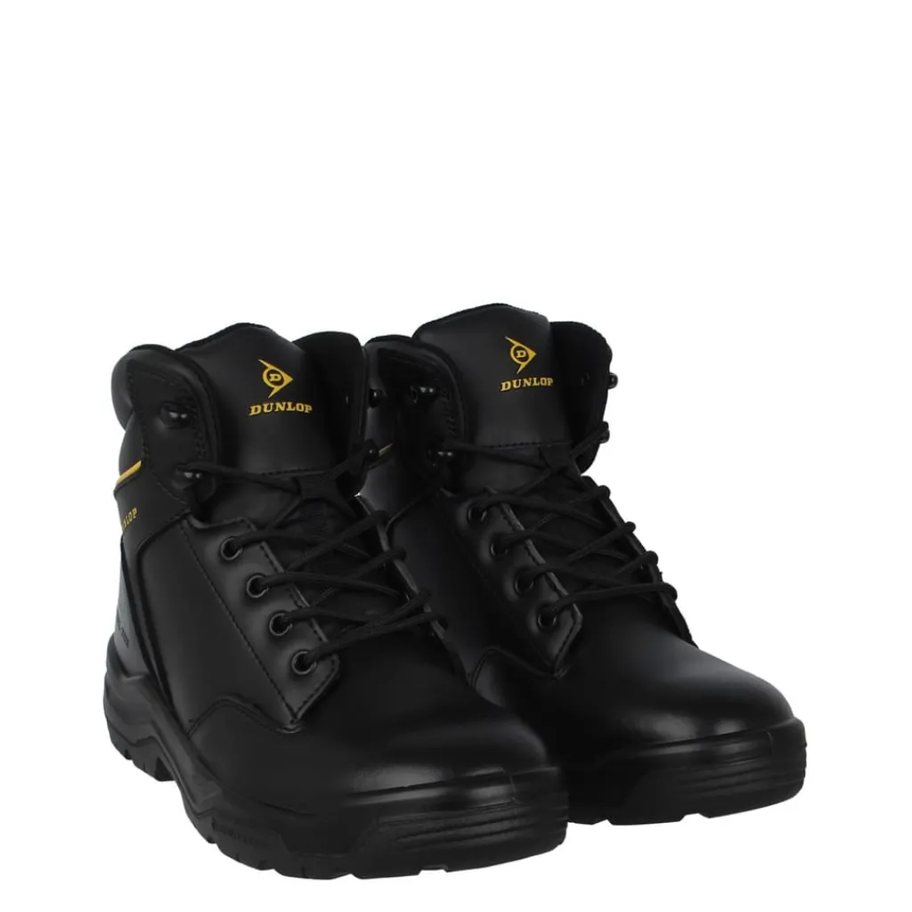 Boots*Dunlop Dakota Steel Toe Cap Safety Boots in Black