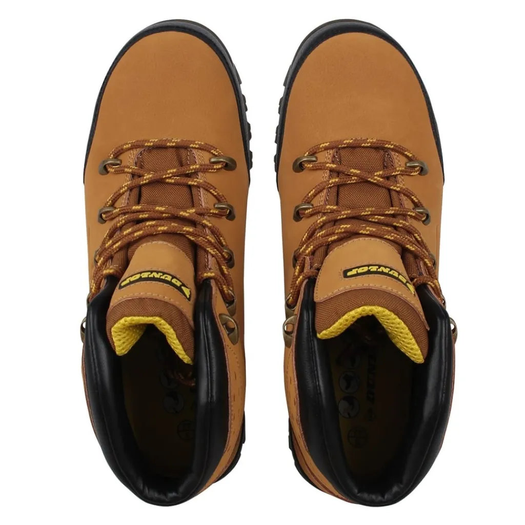 Boots*Dunlop Kentucky Mens Steel Toe Cap Safety Boots in Brown