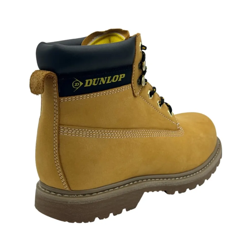 Boots*Dunlop Nevada Mens Steel Toe Cap Safety Boots in Brown