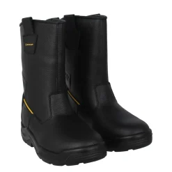 Boots*Dunlop Safety Rigger Mens Steel Toe Cap Safety Boots in Black