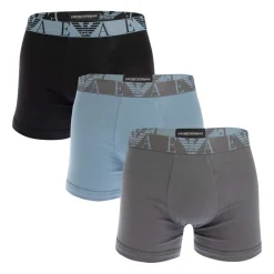 Underwear And Socks*Emporio Armani 3 Pack Boxer Briefs in Multi colour