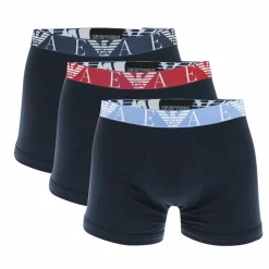 Underwear And Socks*Emporio Armani 3 Pack of Boxers in Navy
