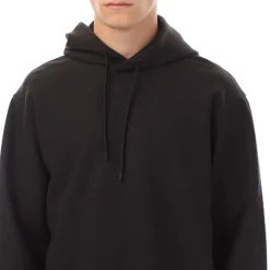 Sweatshirts|Hoodies*Emporio Armani Allover Lettering Hoodie in Black