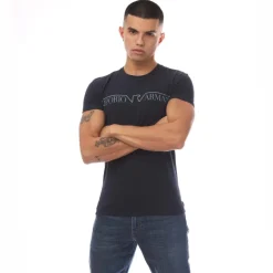 T-Shirts And Vests*Emporio Armani Crewneck T-Shirt in Navy