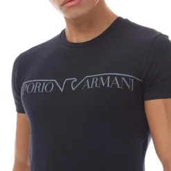 T-Shirts And Vests*Emporio Armani Crewneck T-Shirt in Navy