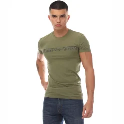 T-Shirts And Vests*Emporio Armani Crewneck T-Shirt in Green