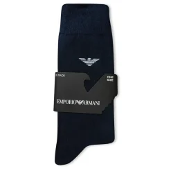 Underwear And Socks*Emporio Armani EA7 2 Pack Cotton Socks in White