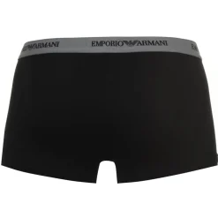 Underwear And Socks*Emporio Armani EA7 Core 3 Pack Boxer Shorts in Black
