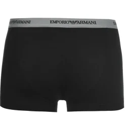 Underwear And Socks*Emporio Armani EA7 Core 3 Pack Boxer Shorts in Black