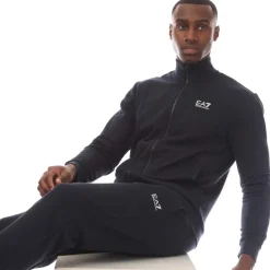Tracksuits*Emporio Armani EA7 Full-Zip Tracksuit in Navy