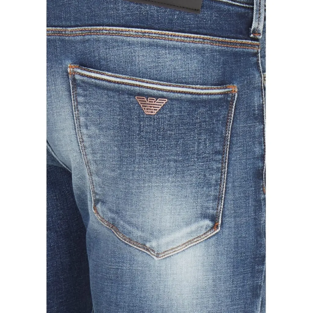 Jeans*Emporio Armani EA7 J06 Slim Jeans in Blue