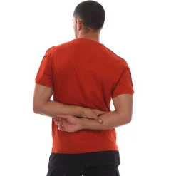 T-Shirts And Vests*Emporio Armani EA7 Logo Series Cotton-Jersey T-Shirt in Orange
