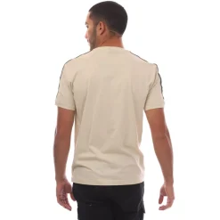 T-Shirts And Vests*Emporio Armani EA7 Logo Series Cotton-Jersey T-Shirt in Beige