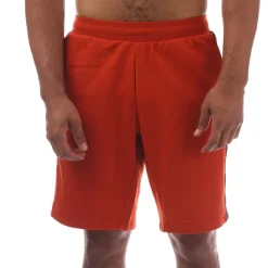 Shorts*Emporio Armani EA7 Logo Series Cotton-Blend Bermuda Shorts in Orange