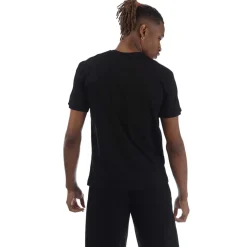 T-Shirts And Vests*Emporio Armani EA7 Logo Series Cotton-Jersey T-Shirt in Black