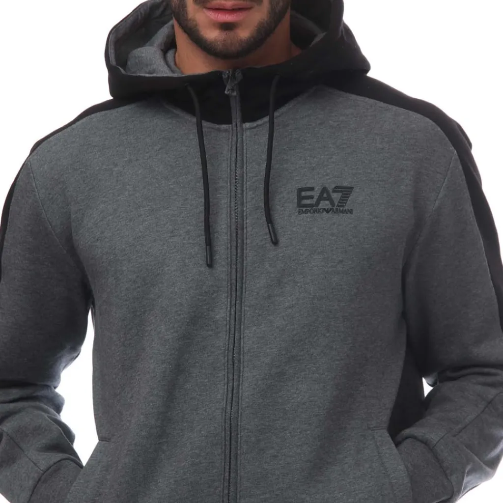 Tracksuits*Emporio Armani EA7 Logo Tracksuit in Grey