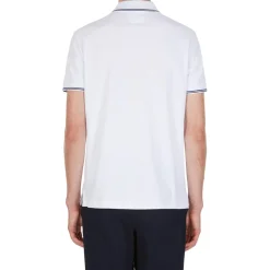 Polo Shirts*Emporio Armani EA7 Regular Tipped Polo Shirt in White