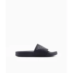 Beach Shoes*Emporio Armani EA7 Sliders in Blue