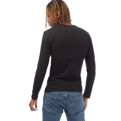 T-Shirts And Vests*Emporio Armani Slim-Fit Long Sleeve T-Shirt in Black