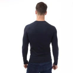 T-Shirts And Vests*Emporio Armani Slim-Fit Long Sleeve T-Shirt in Navy