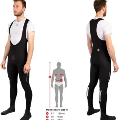 Fitness And Gym Pants*Endura Fs260 Pro Thermal Bib Tights in Black