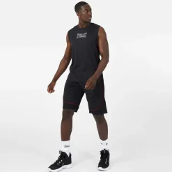 Fitness And Gym Shorts*Everlast Mens Basketball Shorts in Black