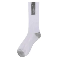 Underwear And Socks*Everlast Mens 6pk Crew Sock in White