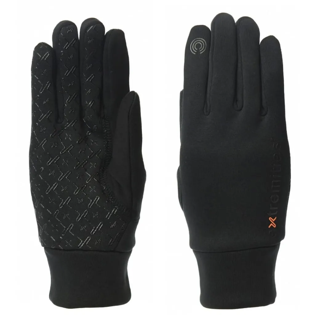 Gloves-Scarves-Umbrellas*Extremities Stick Pline Glv 00 in Black