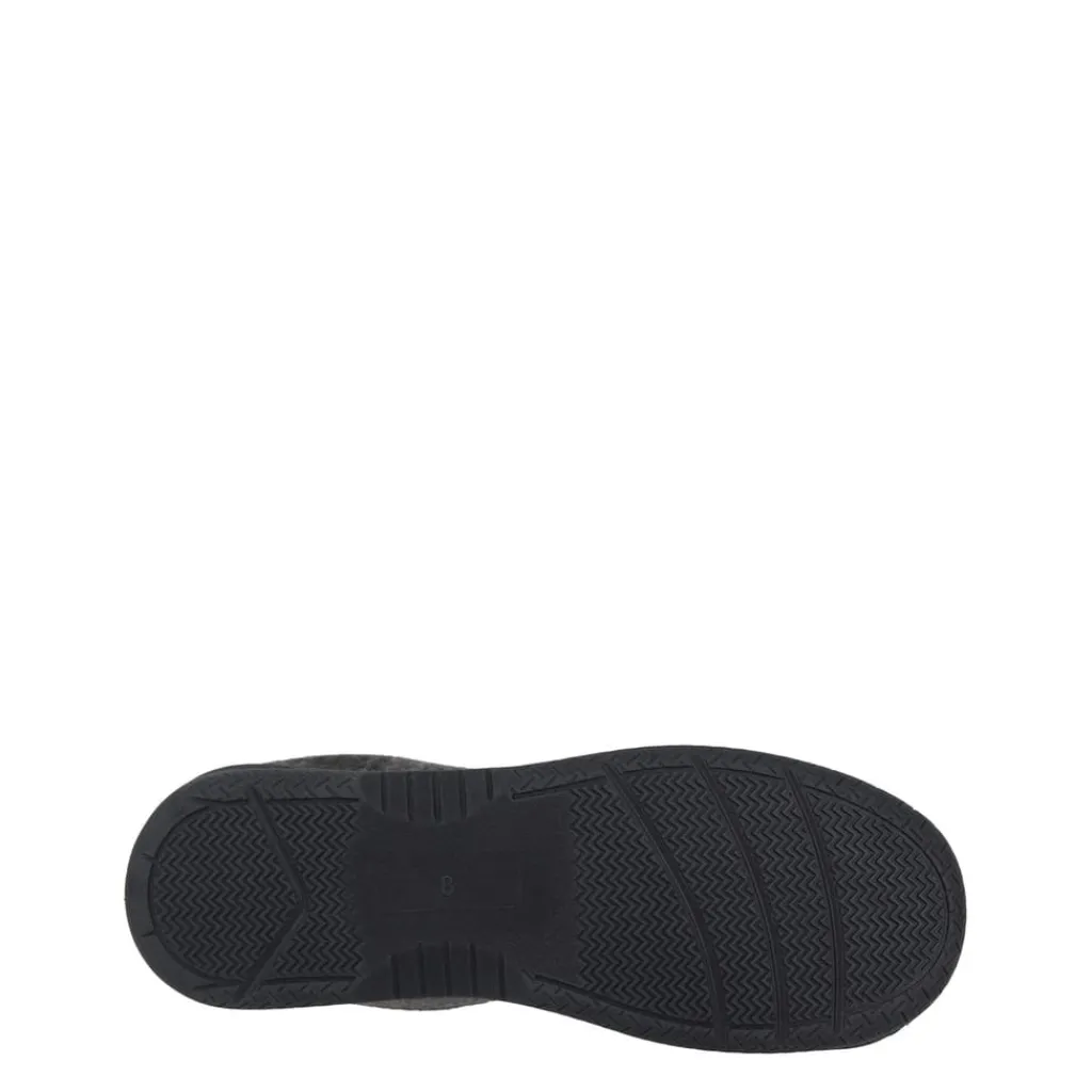 Slippers*Fabric Check Slipper Sn54 in Grey