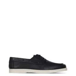 Footwear|Shoes*Fabric Leather Lace in Black