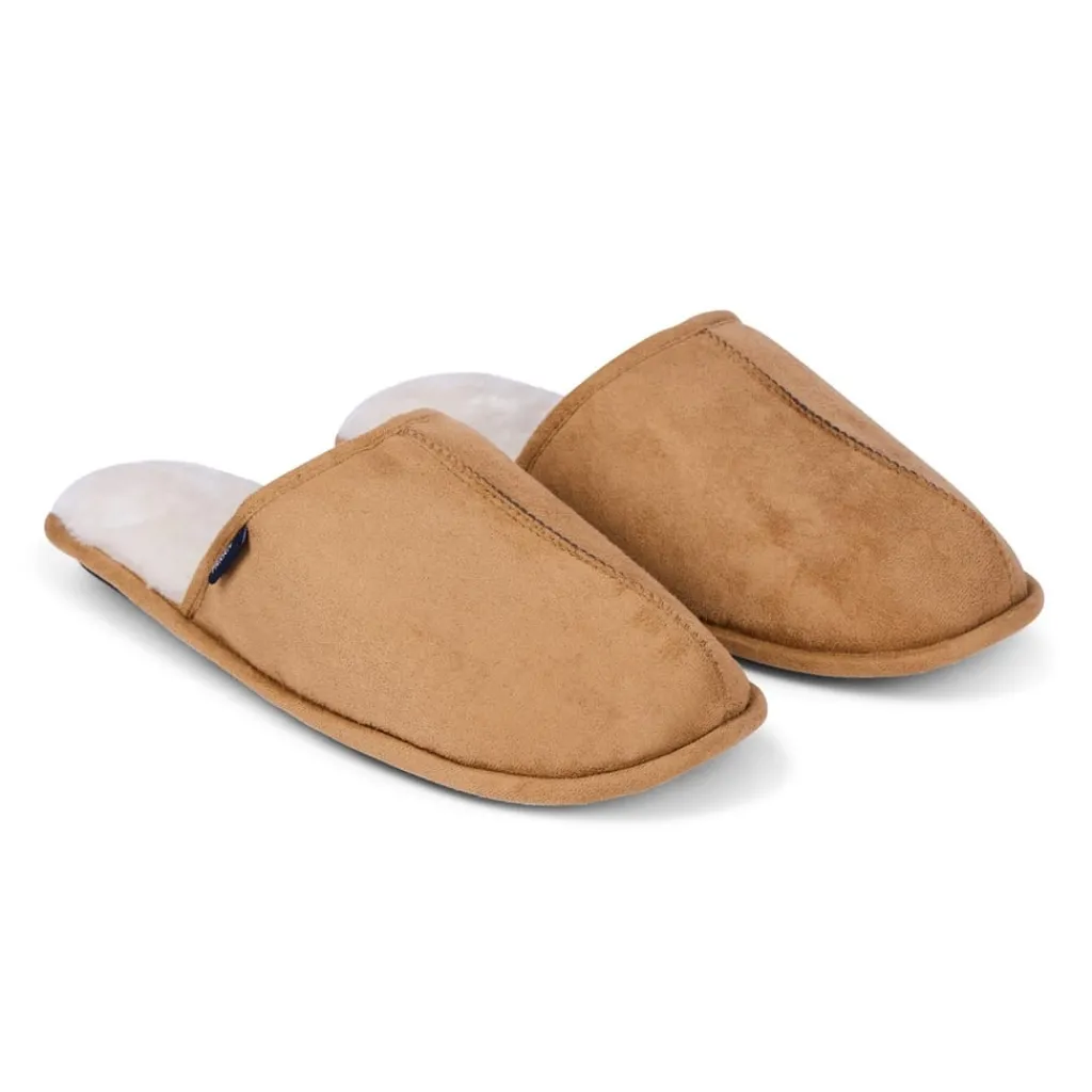 Slippers*Farah Ahlers Tan Slipper in Brown