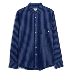 Shirts*Farah Bryan Strp ls in Blue