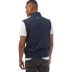 Coats And Jackets*Farah Clint Midlayer Gilet in Dark Blue