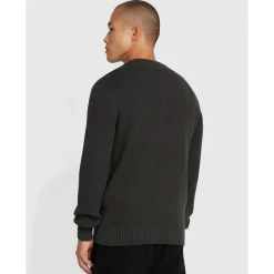 Knitwear*Farah Foraker Crewneck Sweatshirt in Black