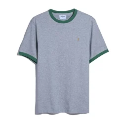 T-Shirts And Vests*Farah Groves Ringer T-Shirt in Grey