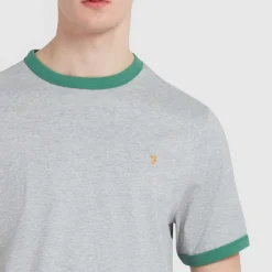 T-Shirts And Vests*Farah Groves Ringer T-Shirt in Grey