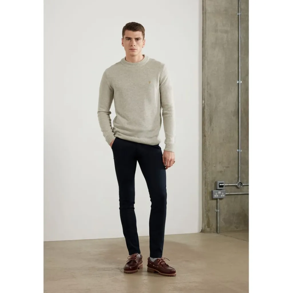Knitwear*Farah Jumper in Grey