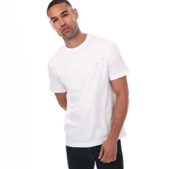 T-Shirts And Vests*Farah Mens Eddie Crew T-Shirt in White