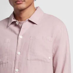 Shirts*Farah Nelson Slub Shirt in Pink