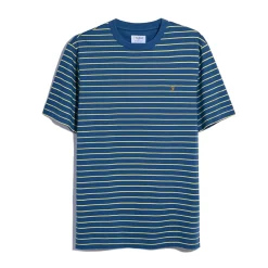 T-Shirts And Vests*Farah Oakland Stripe T-Shirt in Grey