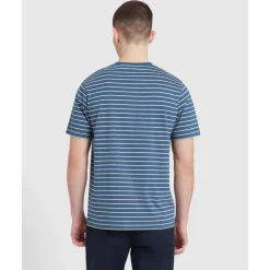 T-Shirts And Vests*Farah Oakland Stripe T-Shirt in Grey