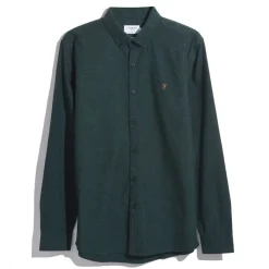 Shirts*Farah Steen Slim-Fit Shirt in Green