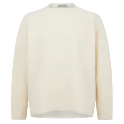 Knitwear*Fear Of God Ottoman Wool Straight Neck Sweater in Cream