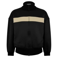 Tracksuits*Fear Of God Stripe Track Jacket in Black
